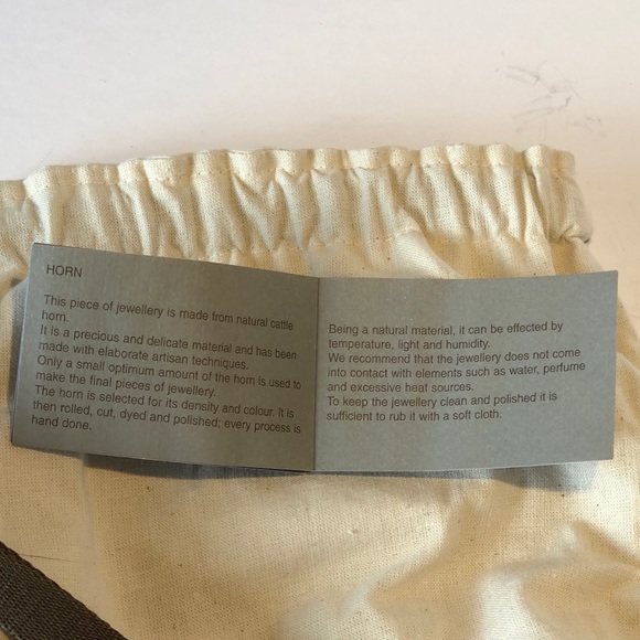 Marni Horn Flower & Chain necklace - Picture 6 of 6